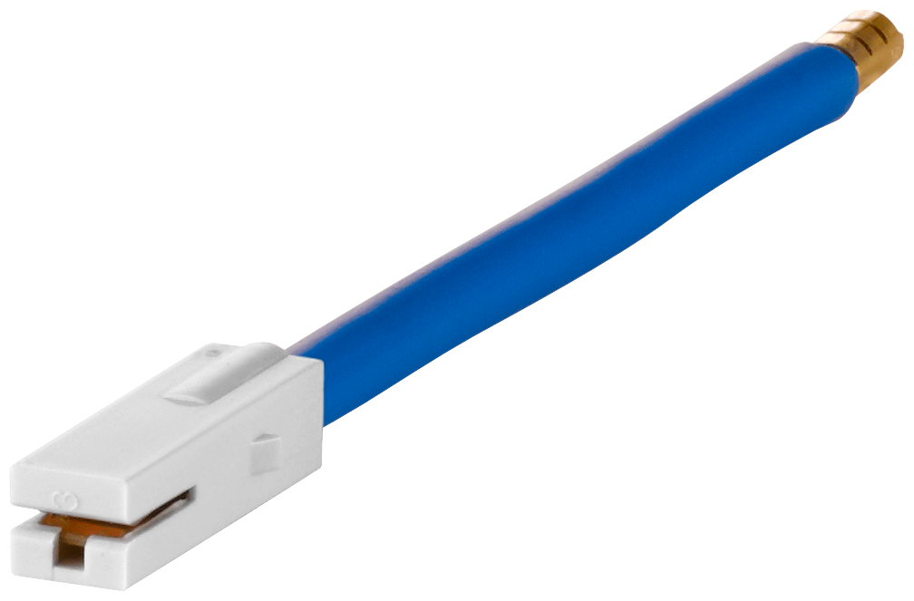 Siemens SIKclip Connecting Cable, 6 mm², 120 mm, Black (5ST2523)