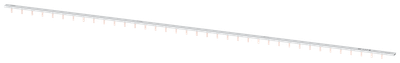 Siemens Busbar, 16 mm² 1 Phase, L= 1016mm without End caps 5ST3703