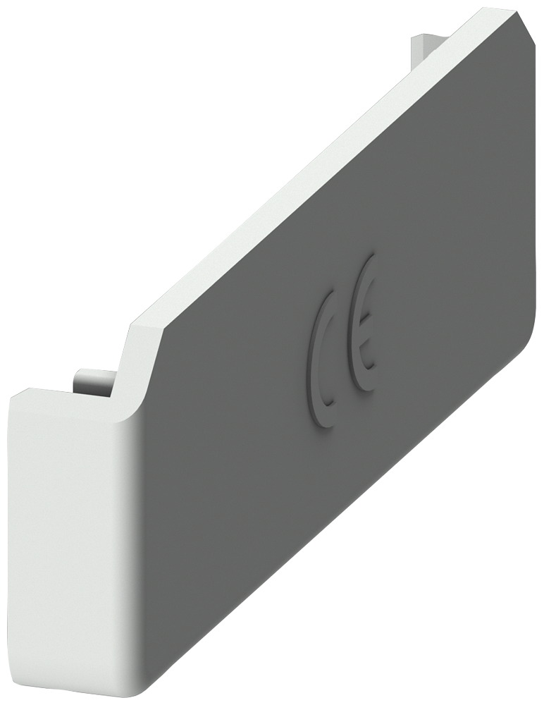 Siemens Endekapppe for compact busbar for RCBOer 1 module width