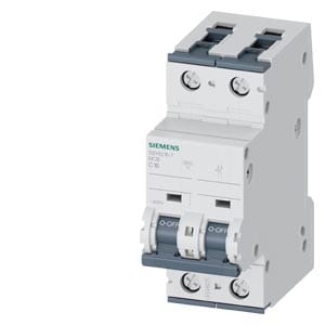 Siemens 5SY6216-7 MCB B16A 2P 6KA C-curve