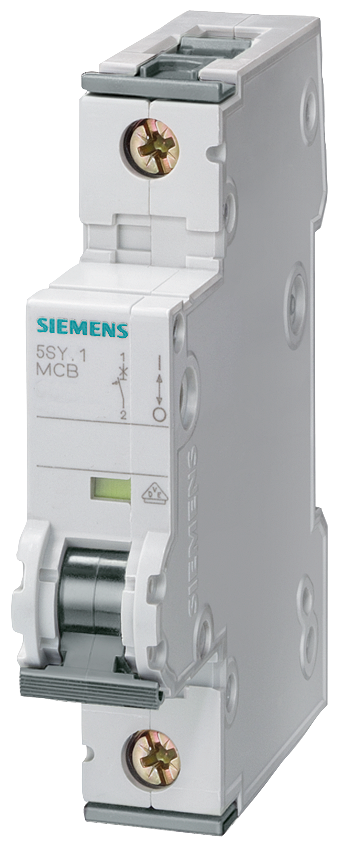 Siemens SENTRON 5SY8150-7 Miniature Circuit Breaker 1-Pole C50A 25KA