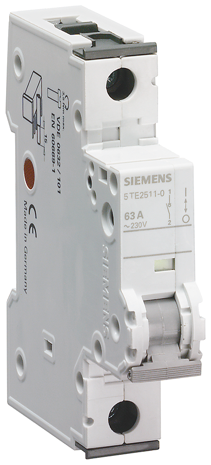 Siemens SWITCH 1-Pole 63A