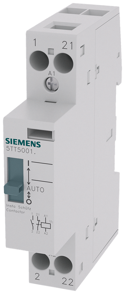 Siemens Contactor 0/1 AUTOMATIC with 1 NO kont 5TT5001-6
