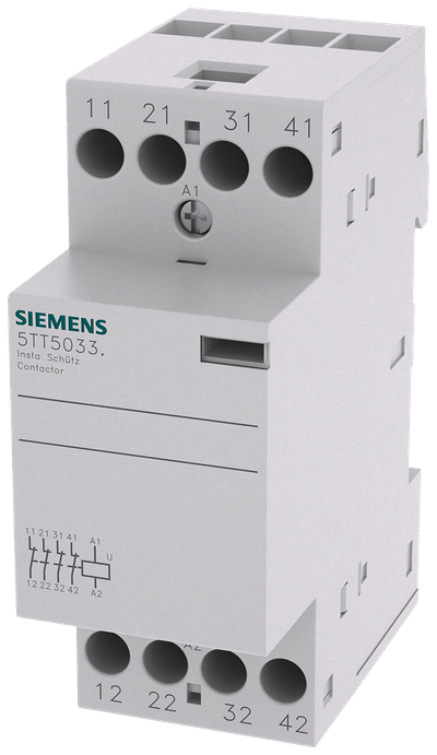 Siemens Contactor with 4 NC contacts, 230/400VAC 25A, coil voltage AC230V DC220V