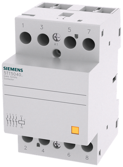Siemens Contactor with 4 NO contacts, 230/400VAC 40A, coil voltage AC230V DC220V