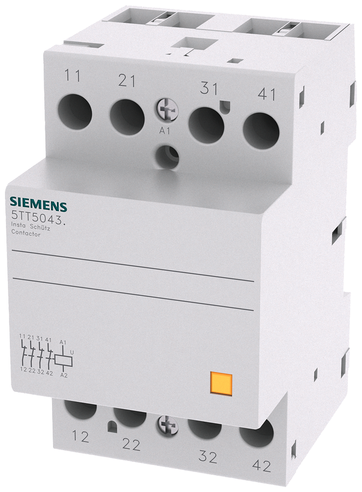 Siemens Contactor with 4 NC contacts, 230/400VAC 40A ACTIVIATION ACDC24V