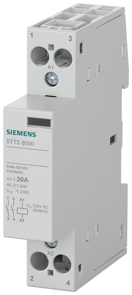 Siemens CONTACTOR 2NO 230V 20A