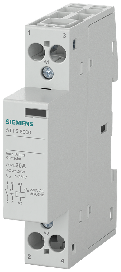 Siemens CONTACTOR 2NO 230V 20A