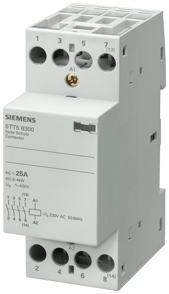 Siemens CONTACTOR 3NO+1NC 115V 25A