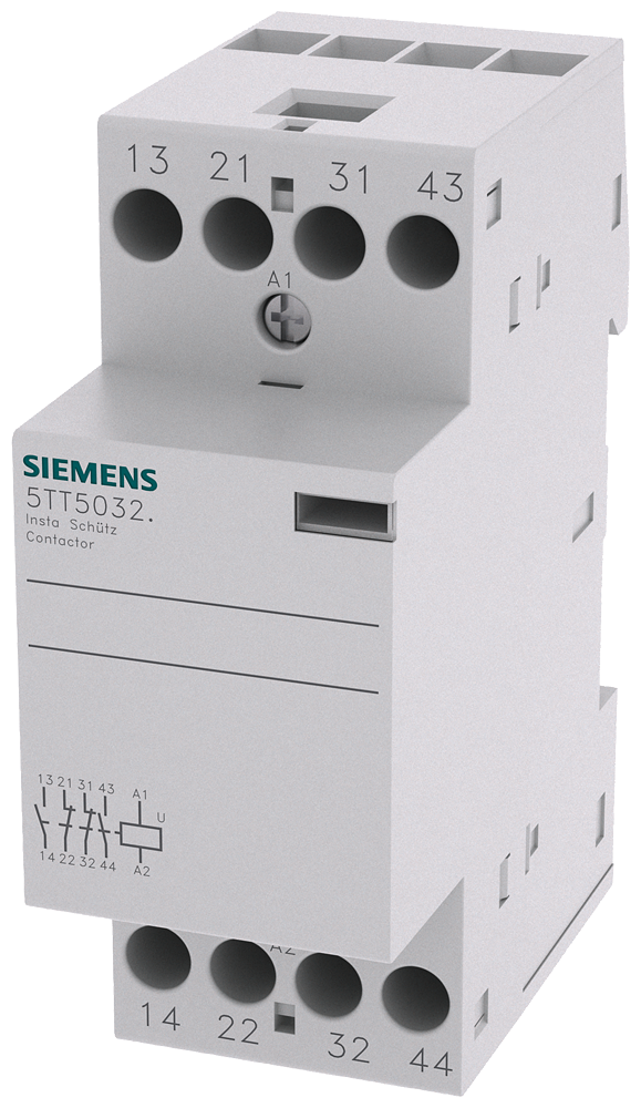 Siemens CONTACTOR 2NO+2NC 24V 25A