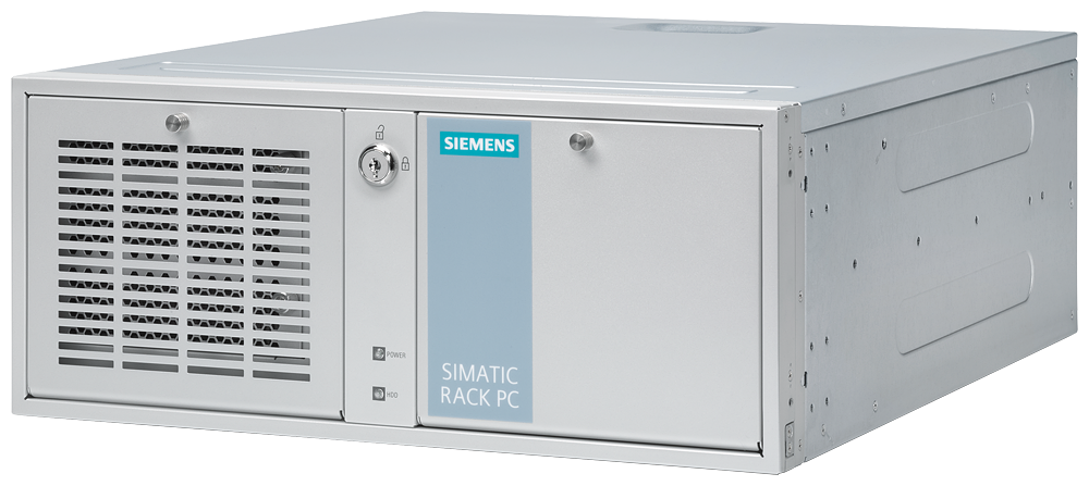 Siemens SIMATIC IPC347G (rack PC, 19", 4 U); Pentium Dual Core G4400 (2C/2T, 3 6AG4012-2AA10-0AX0