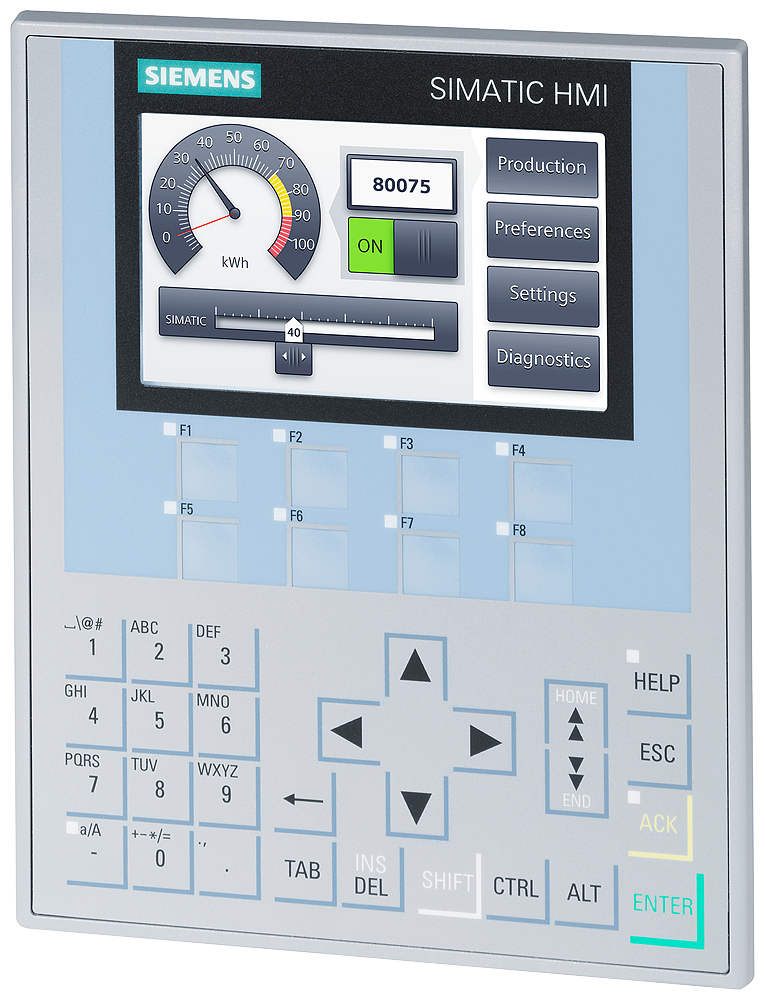 Siemens Panel Comfort KP400 4" Key