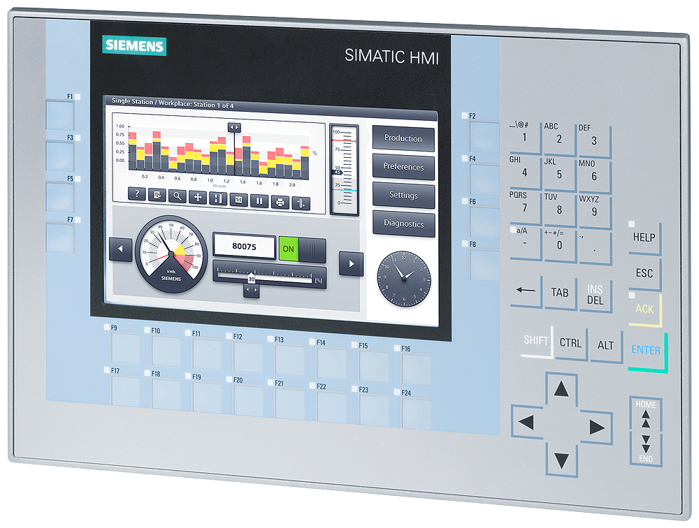 Siemens Panel Comfort KP700 7" Key