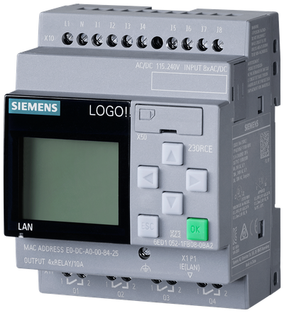 Siemens LOGO! logic module 6ED1052-1FB08-0BA2