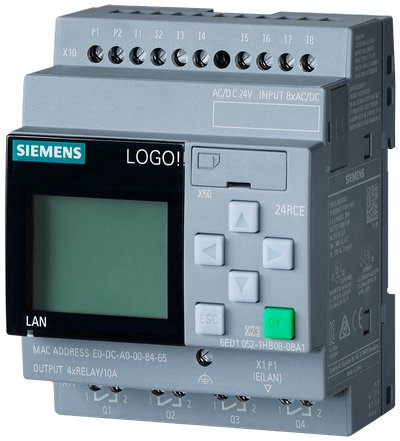 Siemens LOGO! logic module 6ED1052-1HB08-0BA2