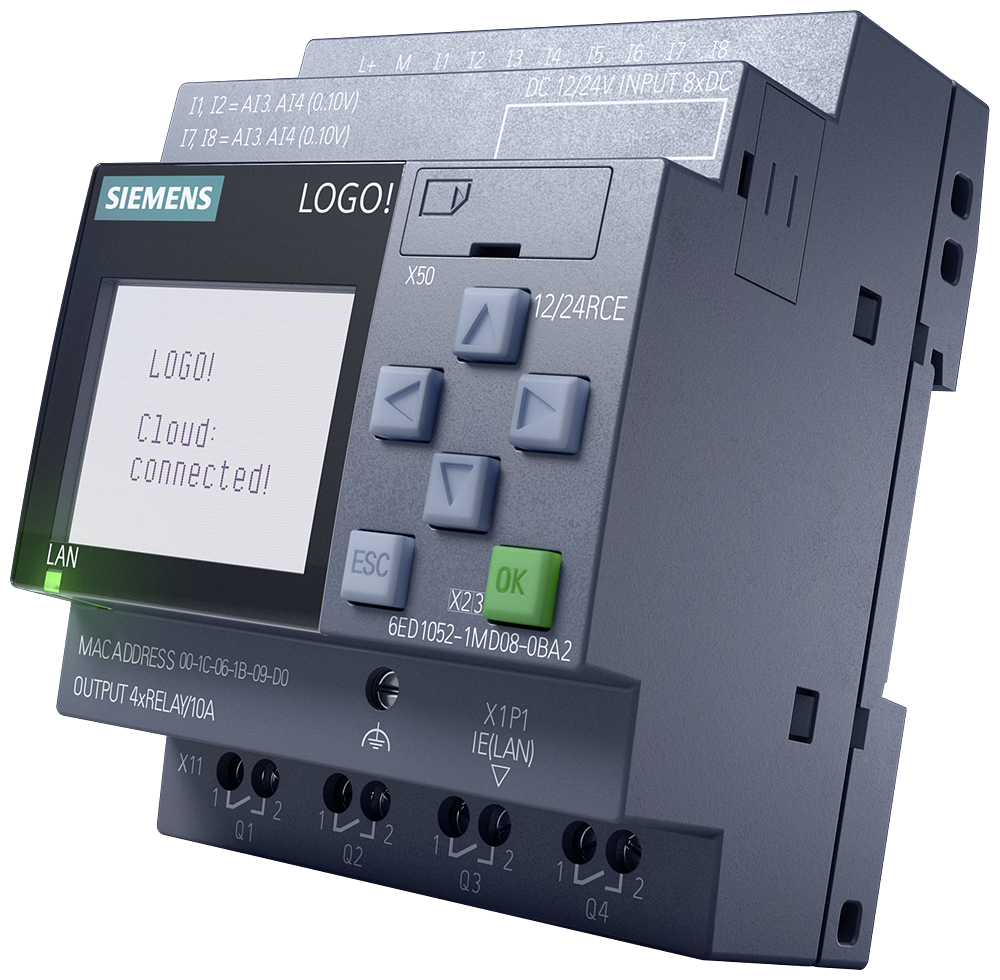 Siemens LOGO! logic module 6ED1052-1MD08-0BA2