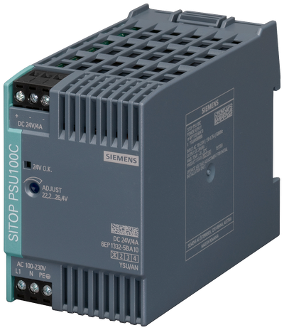 Siemens SITOP PSU100C/1ACDC/24VDC/4A Stabilized Power Supply