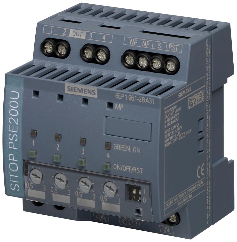 Siemens SITOP PSE200U/4X0.5-3A/SEO (6EP1961-2BA31)