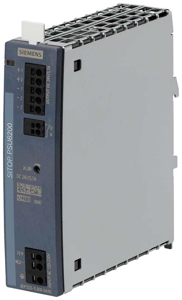 Siemens SITOP PSU6200/1AC/24VDC/3.7A/NECCLASS2 Stabilized Power Supply (6EP3333-7LB00-0AX0)
