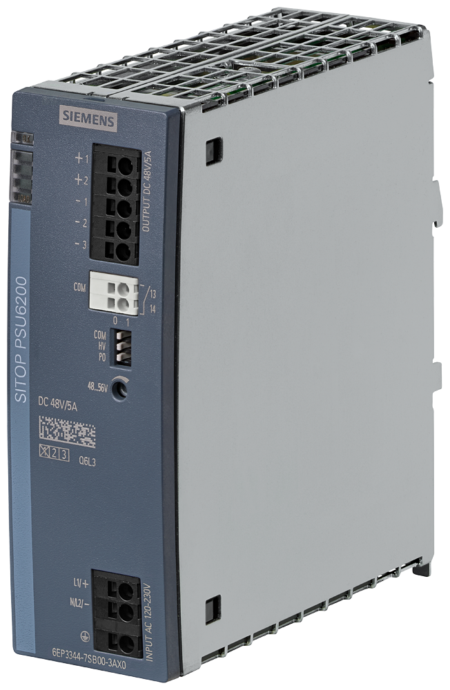 Siemens SITOP PSU6200/1AC/48VDC/5A Stabilized Power Supply (6EP3344-7SB00-3AX0)