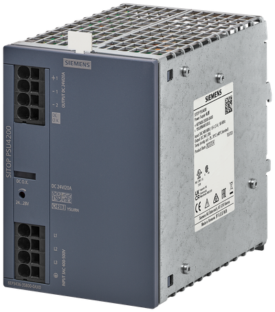 Siemens SITOP PSU4200/3AC/24VDC/20A Stabilized Power Supply