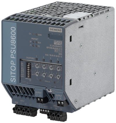 Siemens SITOP PSU8600/3AC/24VDC/20A/4X5A