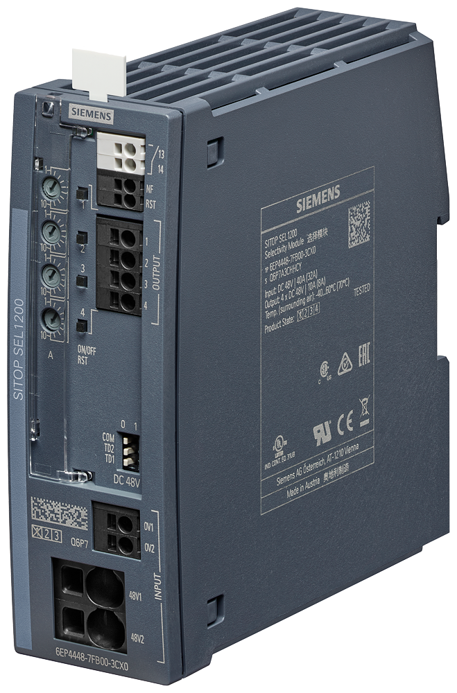 Siemens SITOP DC power supply 6EP4448-7FB00-3CX0