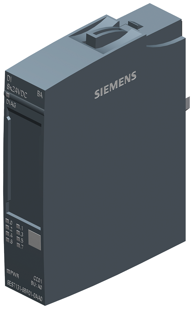 Siemens SIMATIC ET 200SP DI 8X 24V DC Basic (6ES7131-6BF01-0AA0)