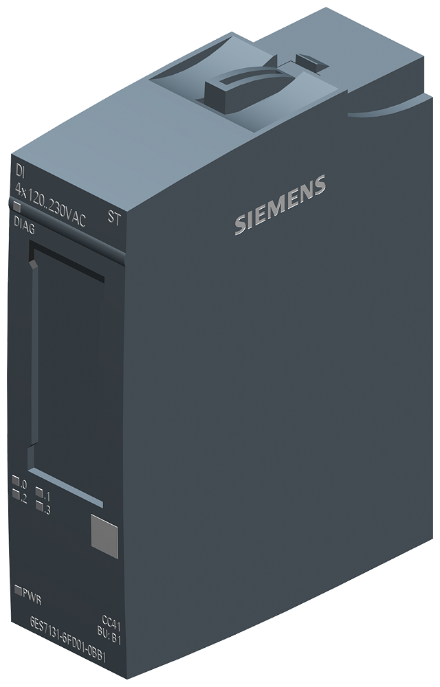 Siemens SIMATIC ET 200SP DI 4X 120..230V AC ST (6ES7131-6FD01-0BB1)
