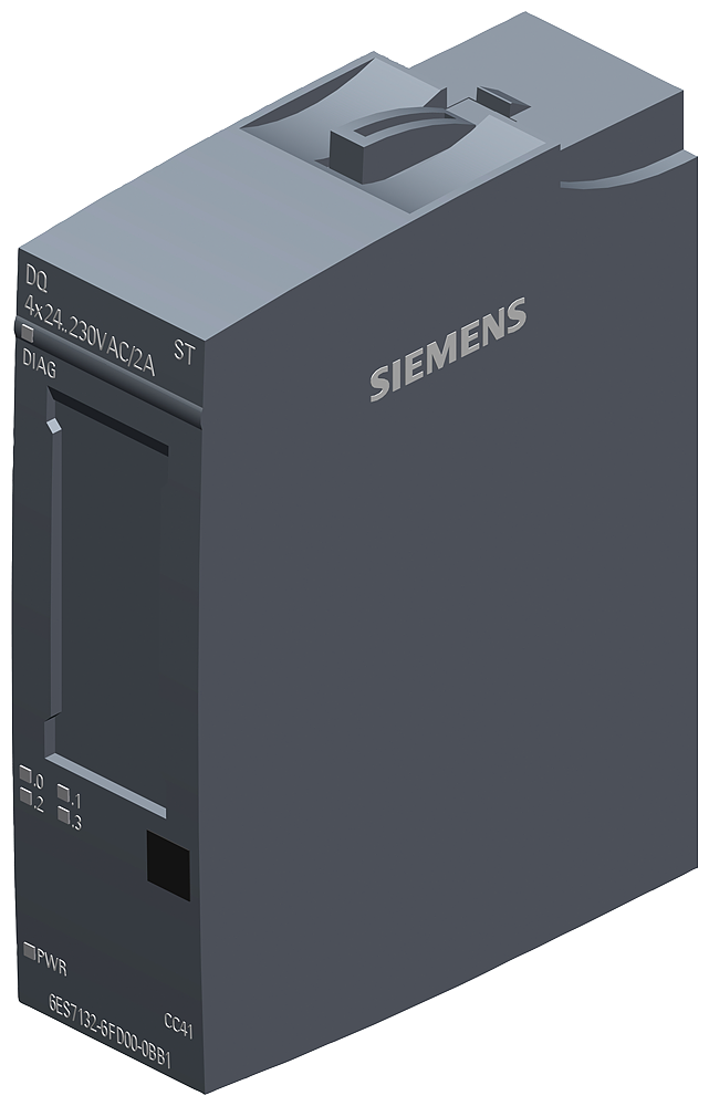 Siemens SIMATIC ET 200SP DQ 4X24..230VAC/2A ST (6ES7132-6FD00-0BB1)