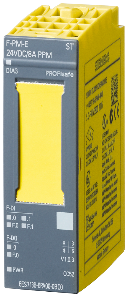 Siemens SIMATIC DP, POWER M. F-PM-E PPM PROFIsafe (6ES7136-6PA00-0BC0)