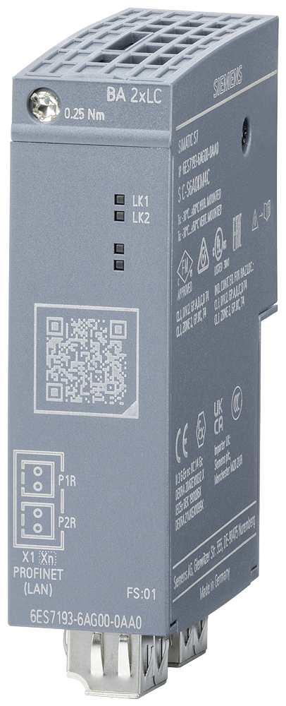 Siemens SIMATIC S7 automation module 6ES7193-6AG00-0AA0