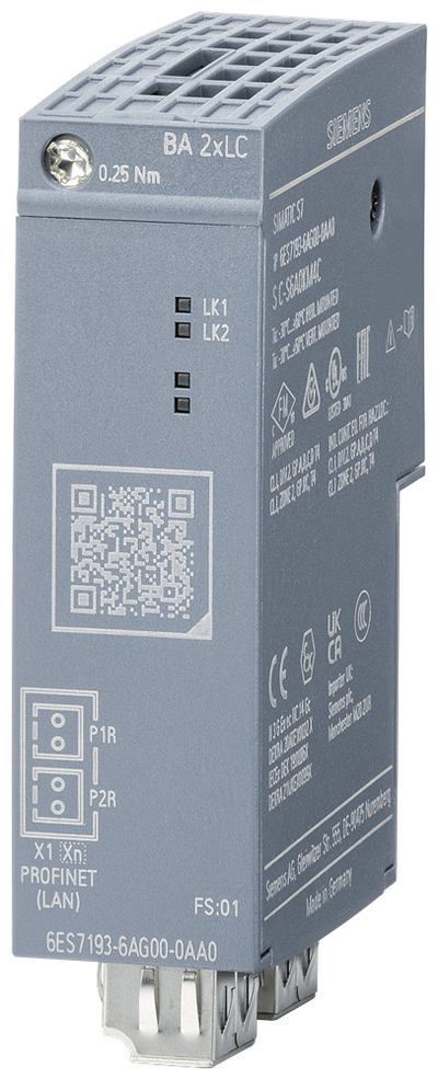 Siemens SIMATIC S7 automation module 6ES7193-6AG00-0AA0
