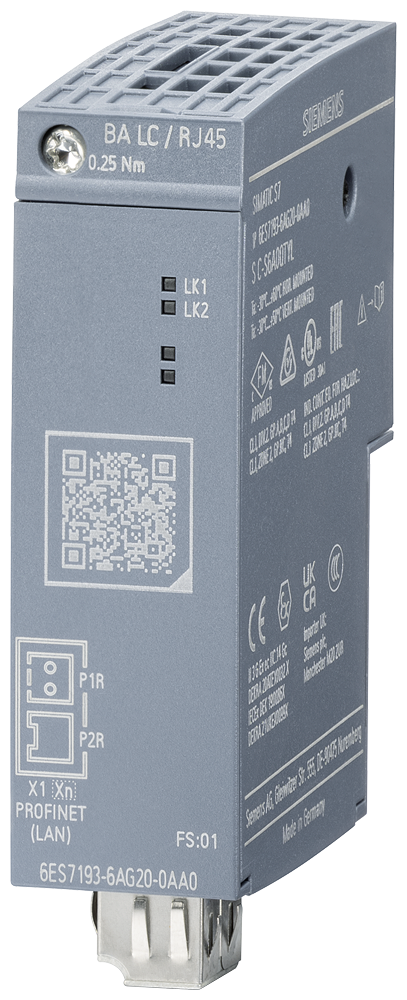 Siemens SIMATIC S7 automation module 6ES7193-6AG20-0AA0