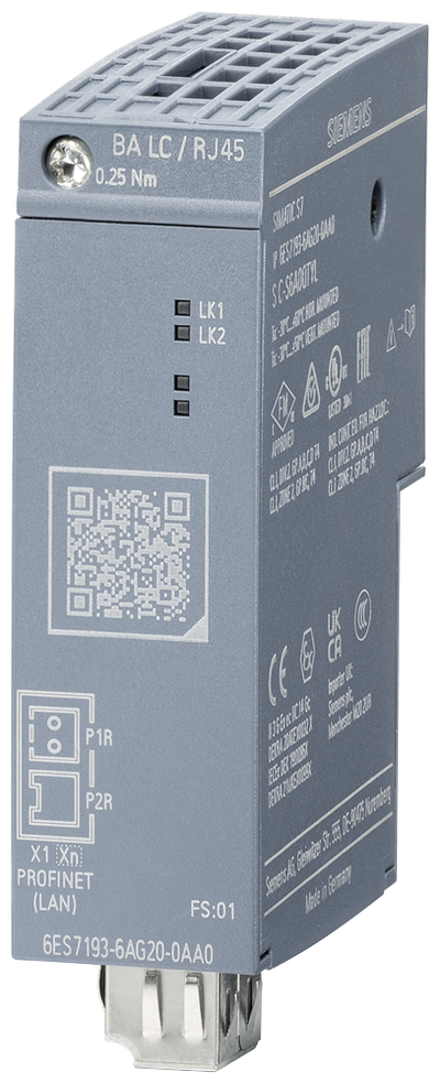 Siemens SIMATIC S7 automation module 6ES7193-6AG20-0AA0