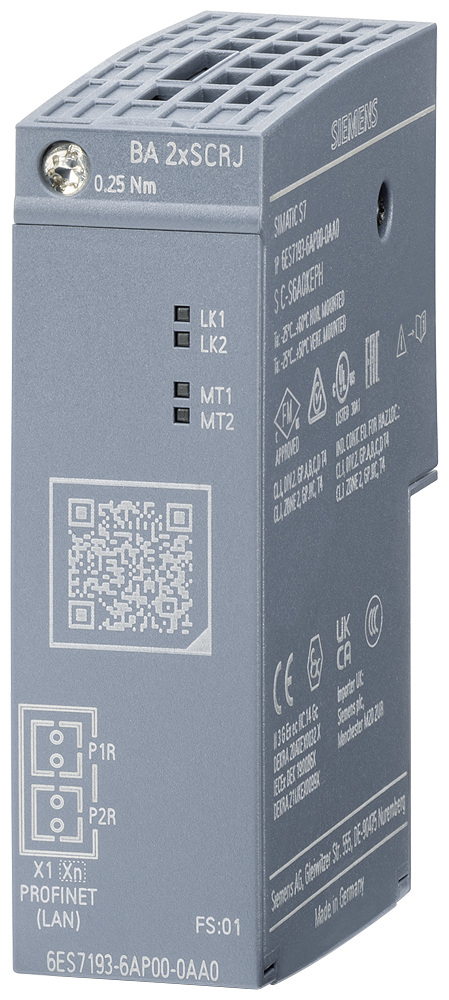 Siemens SIMATIC S7 automation module 6ES7193-6AP00-0AA0