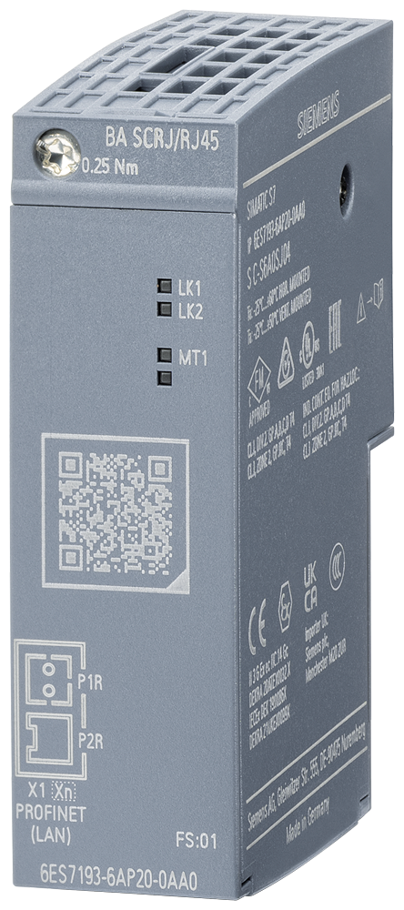 Siemens SIMATIC S7 automation module 6ES7193-6AP20-0AA0