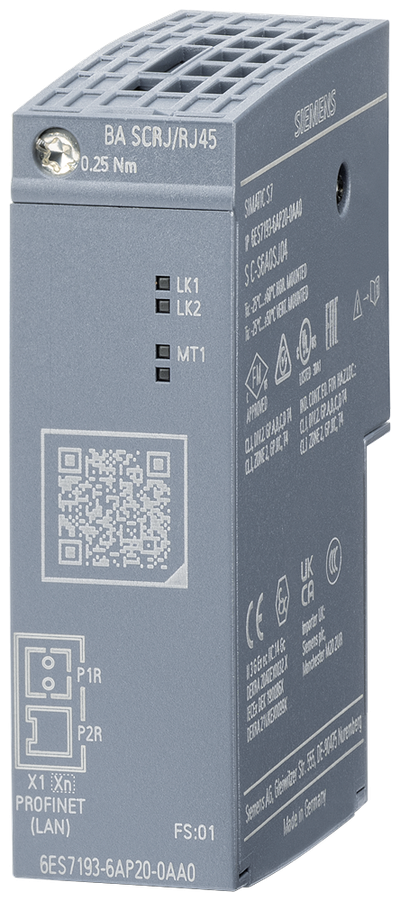 Siemens SIMATIC S7 automation module 6ES7193-6AP20-0AA0