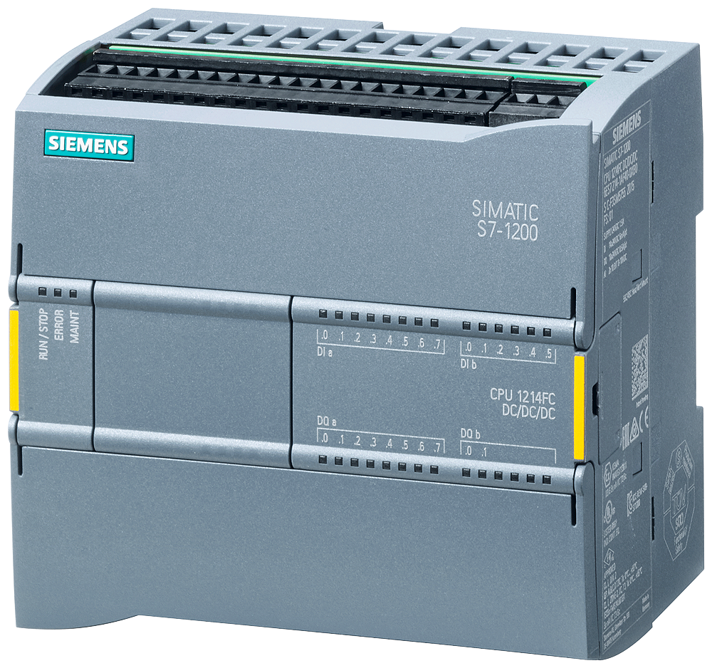 Siemens SIMATIC S7-1200F CPU 1214 FC, DC/DC/DC, 14DI/10DO/2AI (6ES7214-1AF40-0XB0)
