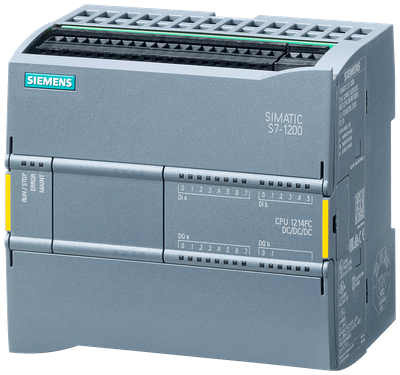 Siemens SIMATIC S7-1200F CPU 1214 FC, DC/DC/DC, 14DI/10DO/2AI