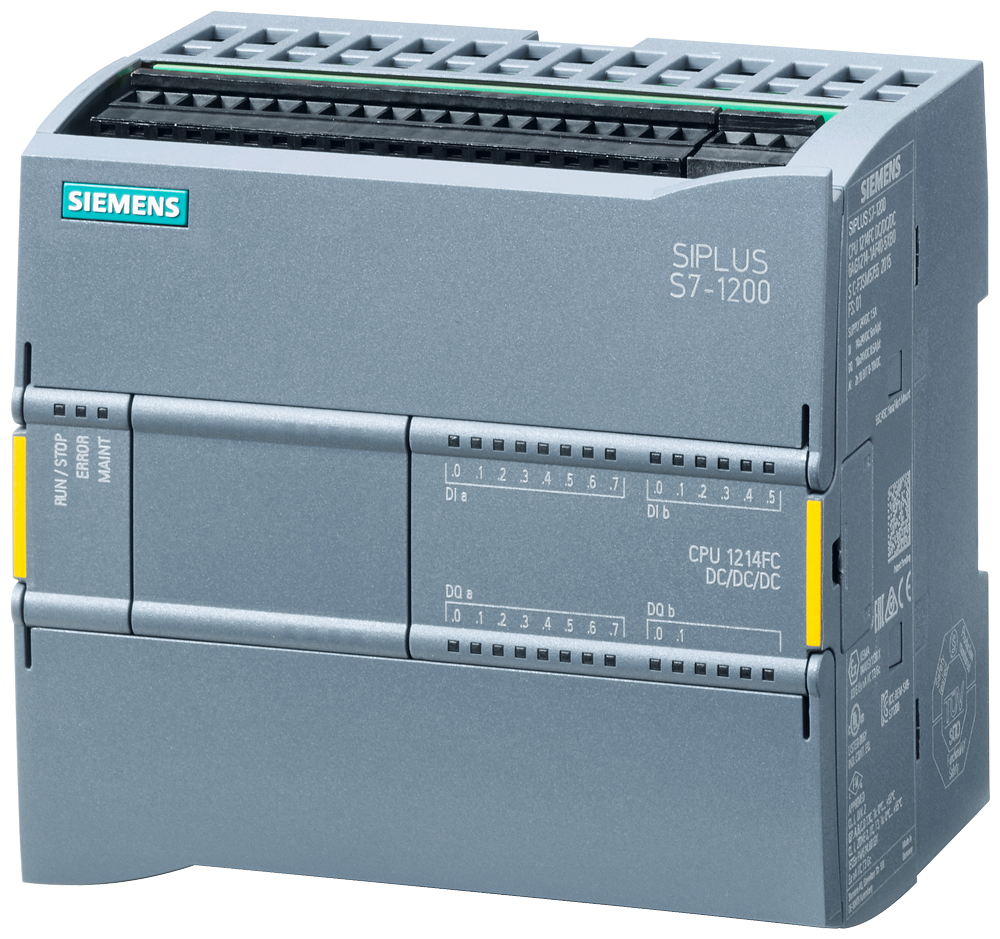 Siemens SIMATIC S7-1200F CPU 1214 FC, DC/DC/Relay, 14DI/10DO/2AI (6ES7214-1HF40-0XB0)
