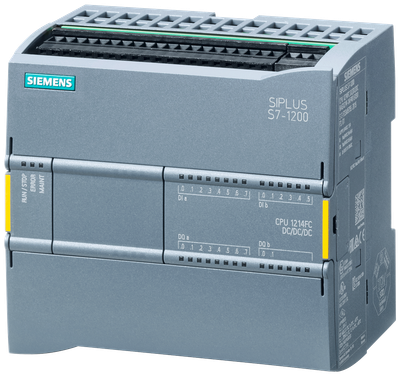 Siemens SIMATIC S7-1200F CPU 1214 FC, DC/DC/Relay, 14DI/10DO/2AI