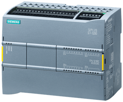 Siemens Simatic S7-1200F CPU 1215 FC, DC/DC/RLY, 14DI/10DO/2AI/2AO
