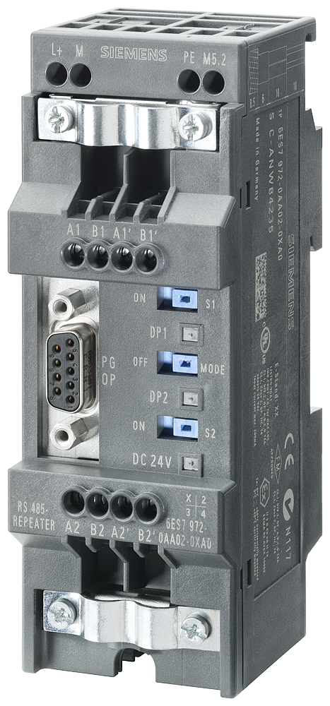Siemens SIMATIC S7 automation module 6ES7972-0AA02-0XA0
