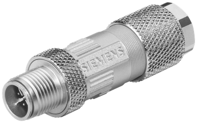 Siemens Industrial Ethernet, Fast Connect 4X2 M12 PLUG PRO, 1 pack = 1 pcs, for SCALANCE W
