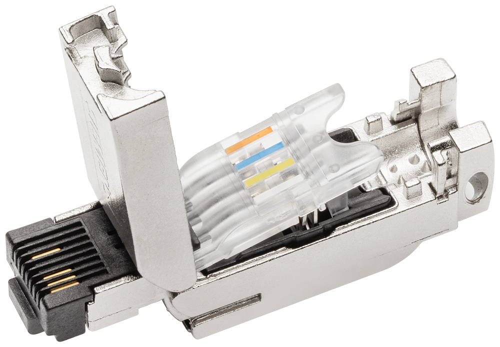 Siemens IE Fast Connect RJ45 plug with 180° angle