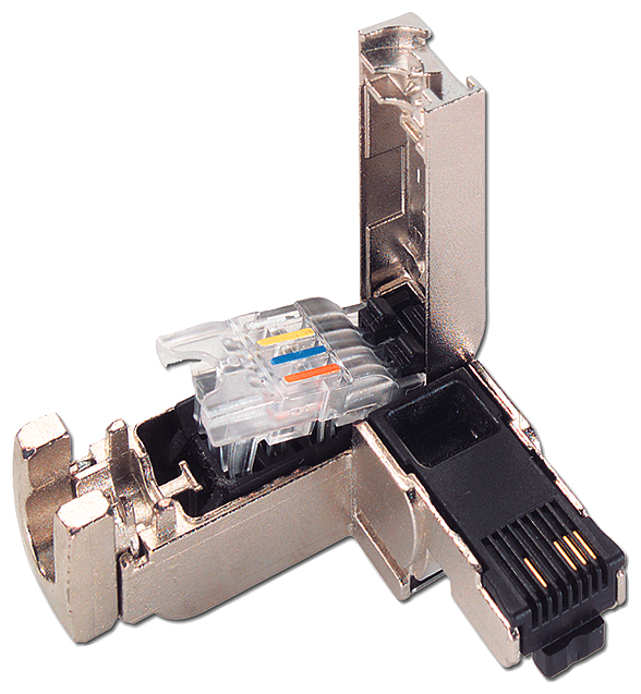 Siemens IE Fast Connect RJ45 plug with 90° angle