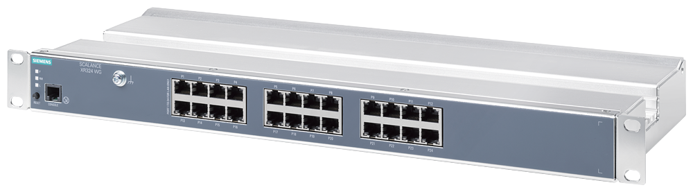 Siemens SCALANCE XR324WG; 24 x 10/100 Mbps RJ45 porter 6GK5324-0BA00-3AR3