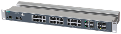 Siemens SCALANCE XR328-4C WG; 24 x 10/100 Mbps RJ45 porter + 4 x 1000 Mbps combo porter 6GK5328-4FS00-2RR3