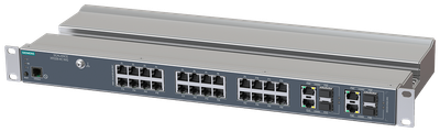 Siemens SCALANCE XR328-4C WG; 24 x 10/100 Mbps RJ45 porter + 4 x 1000 Mbps combo porter 6GK5328-4FS00-3RR3